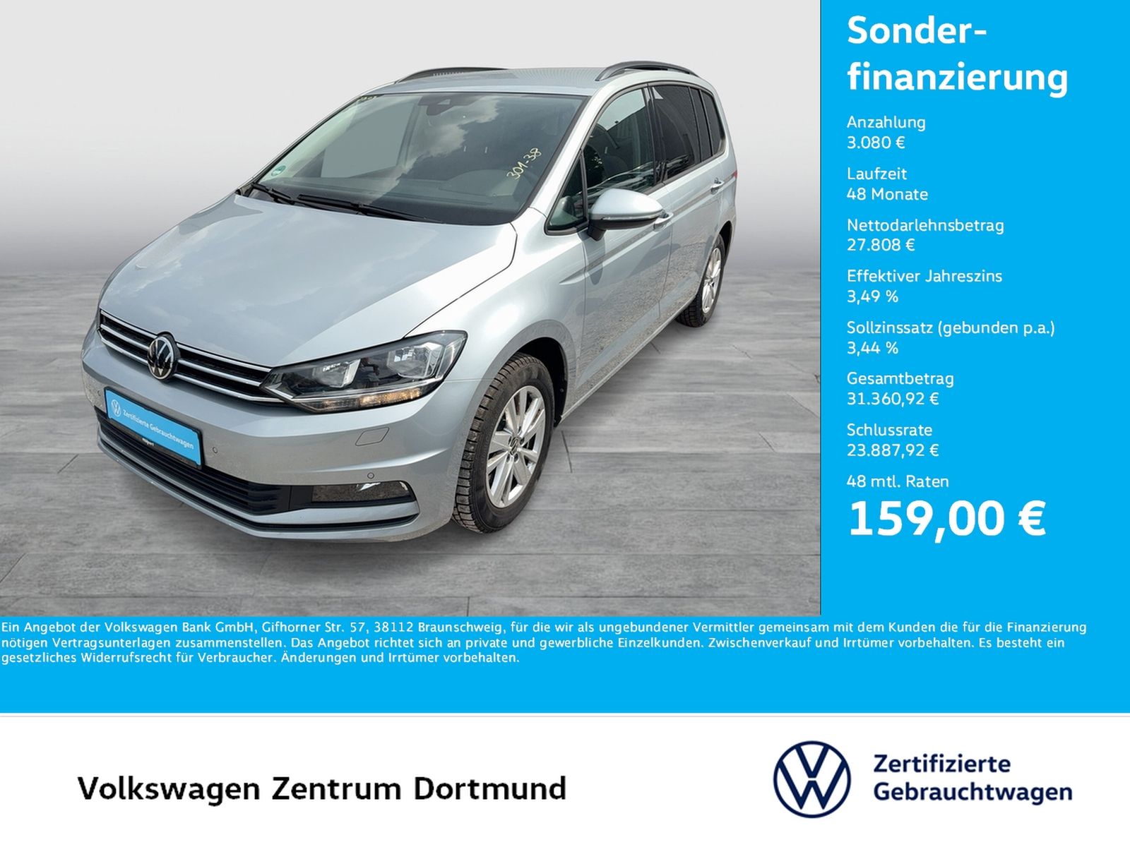Volkswagen Touran 2.0 COMFORTLINE 7SITZE STANDHZ. CAM ACC foto 1