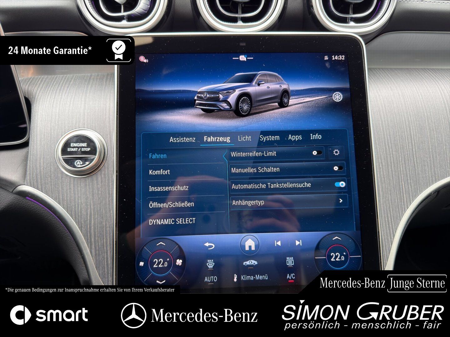 Fahrzeugabbildung Mercedes-Benz GLC 200 4M AMG Night Pano Sitzklima Massage AHK