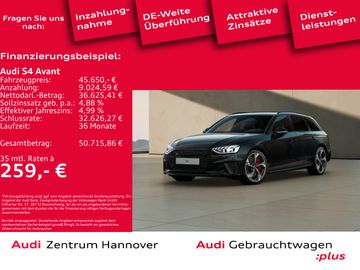 Audi Leasingangebot: Audi S4 Avant 3.0 TDI quattro Matrix Pano B&O Kamera