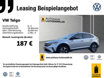 Volkswagen Leasing Angebot: Volkswagen Taigo 1.0 TSI Style DSG *MATRIX*IQ.DRIVE*