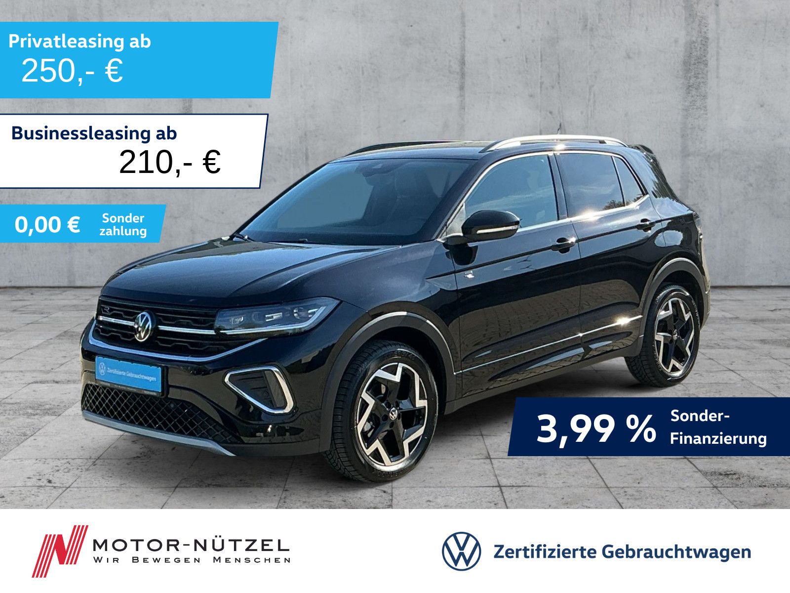 Volkswagen T-Cross 1.0 TSI DSG R-LINE 5JG+MATRIX+NAVI+ACC