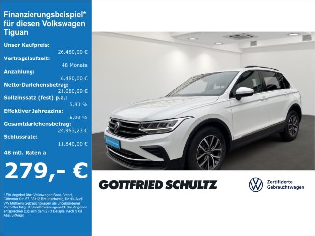 Volkswagen Tiguan 1.5 TSI DSG LED EPH APP CONNECT Life ALLS