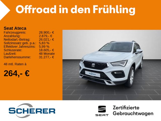 Seat Ateca 1.5 TSI DSG Style LED KAMERA ACC