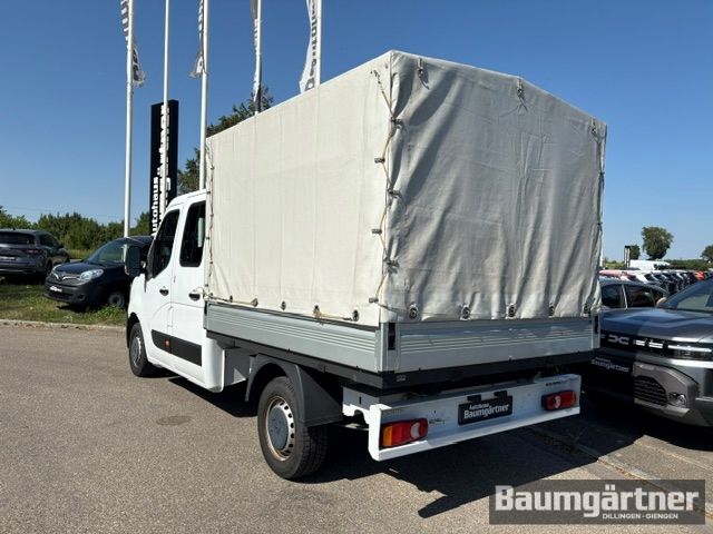 Fahrzeugabbildung Renault Master DoKa dCi 135 3,5t L2H1 Pritsche/Plane - mit KI generiert/bearbeitet