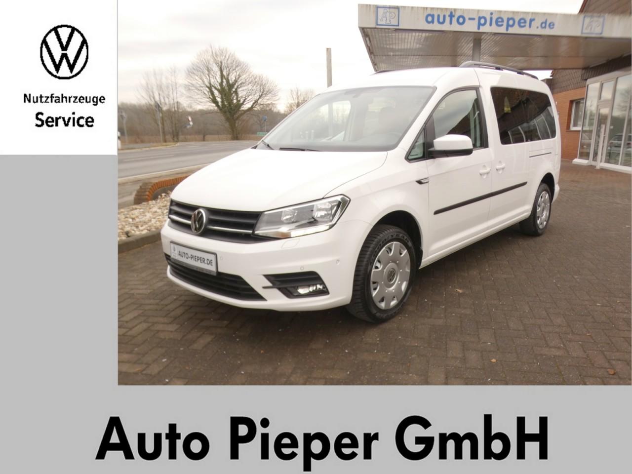 Volkswagen Caddy Maxi 7-Sitze Navi Climatronic SHZ AHK Nebe