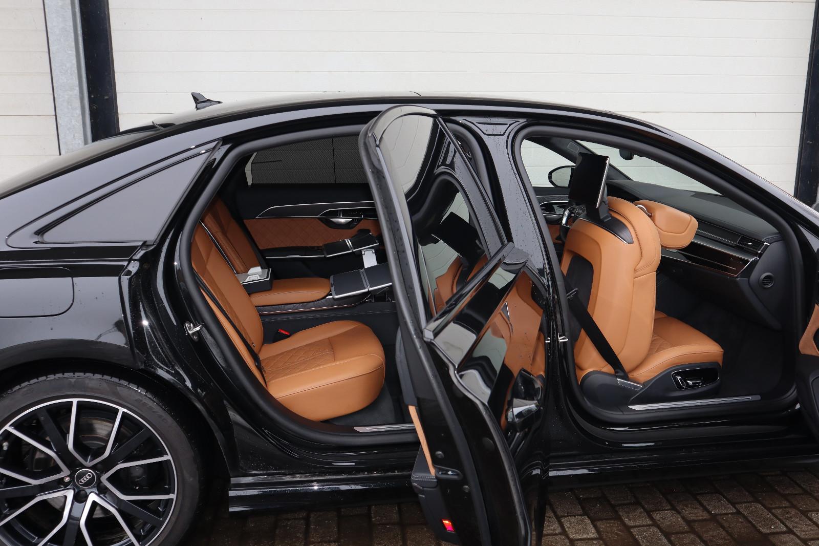 Audi A8L 50 TDI lang exclusive *SCHWARZ-COGNAC*/ RUHE