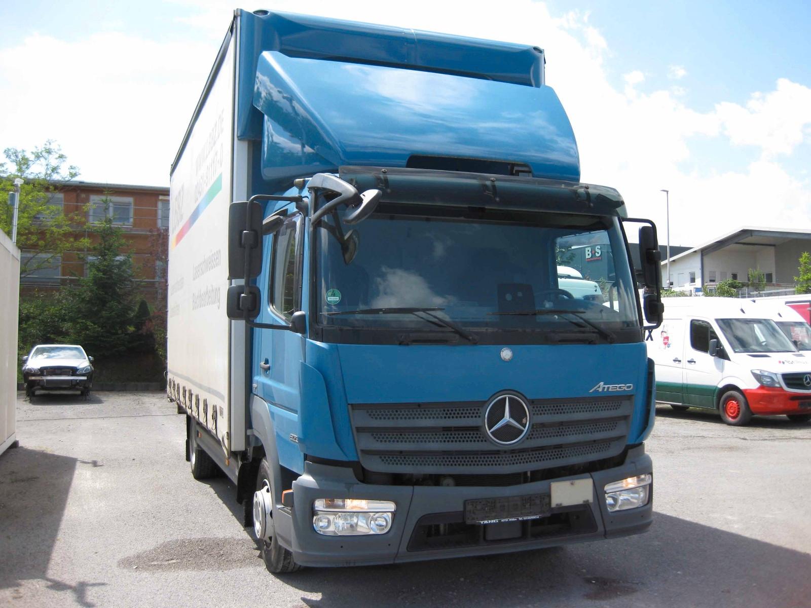 Mercedes-Benz Atego 823L, 8,6t, Curtainsider, 6,2m, Klima,1Hd.