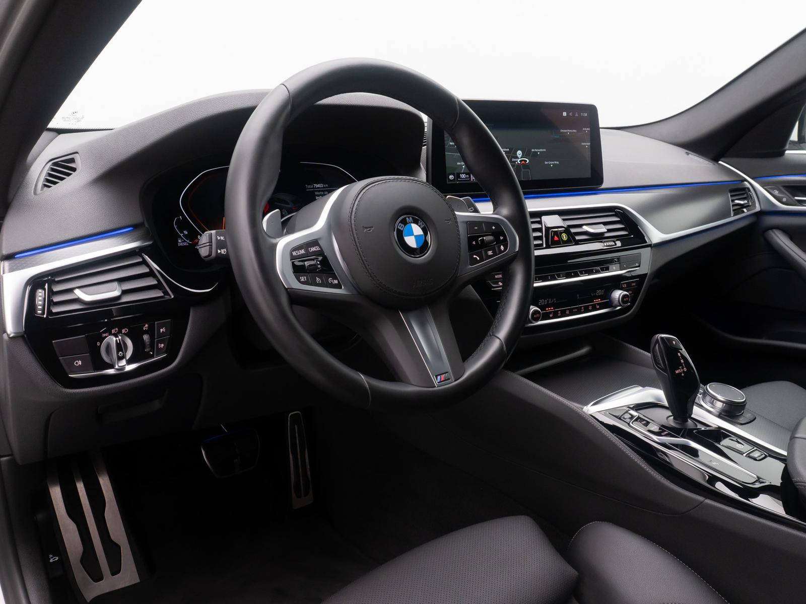 BMW 520d M Sport DAB Alarm PDC Geschwindigreg Leder