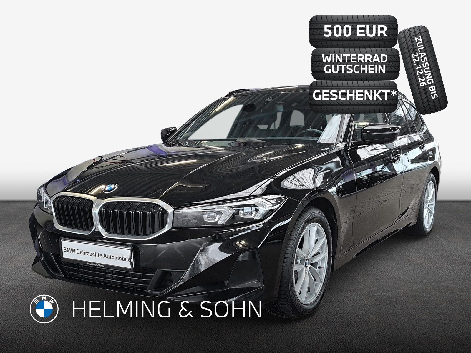 BMW 320d Touring DAB Head-Up Parkassistent AHK Shz. 