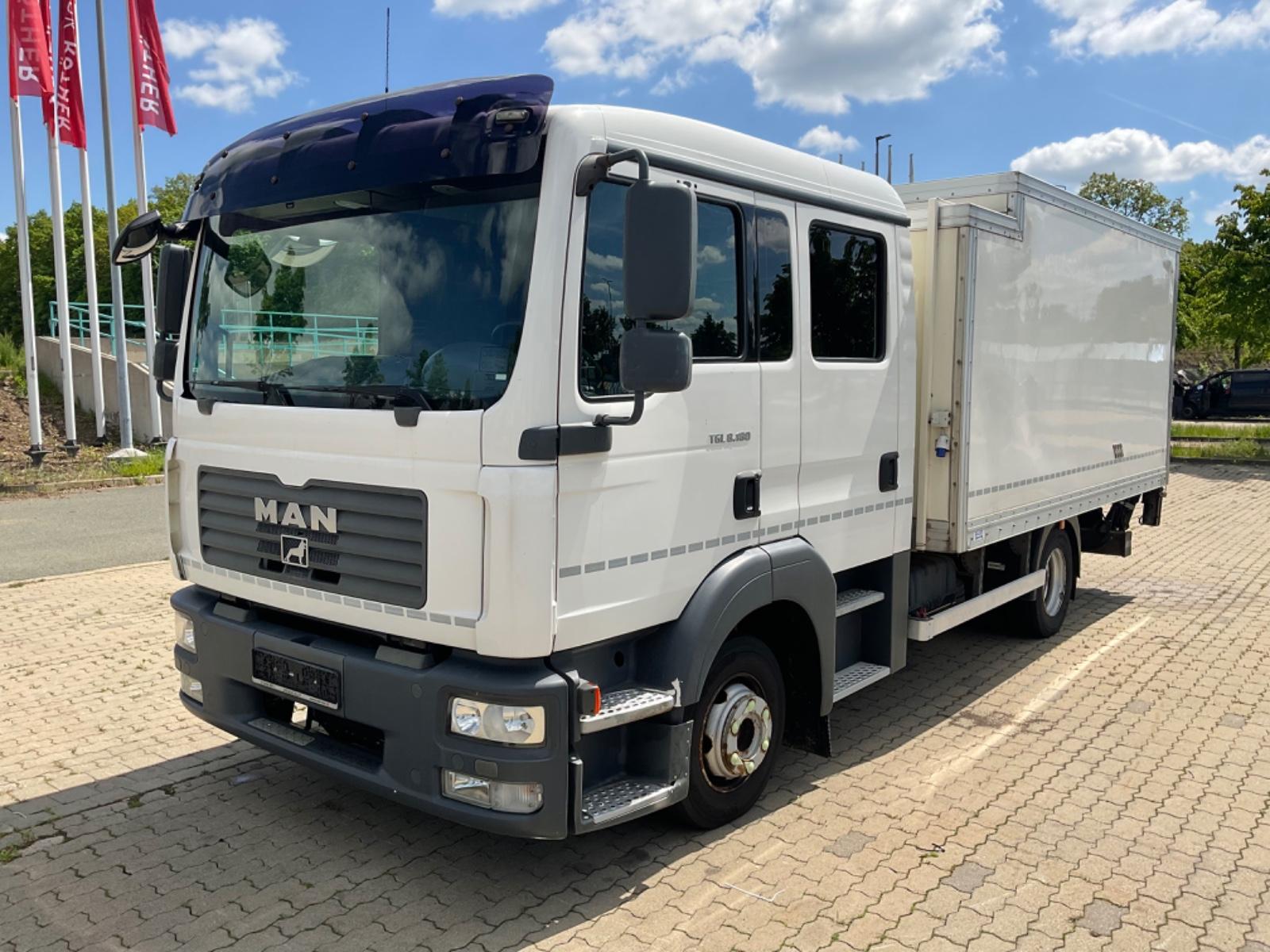MAN 8.180 Kühlkoffer / Doppelkabine