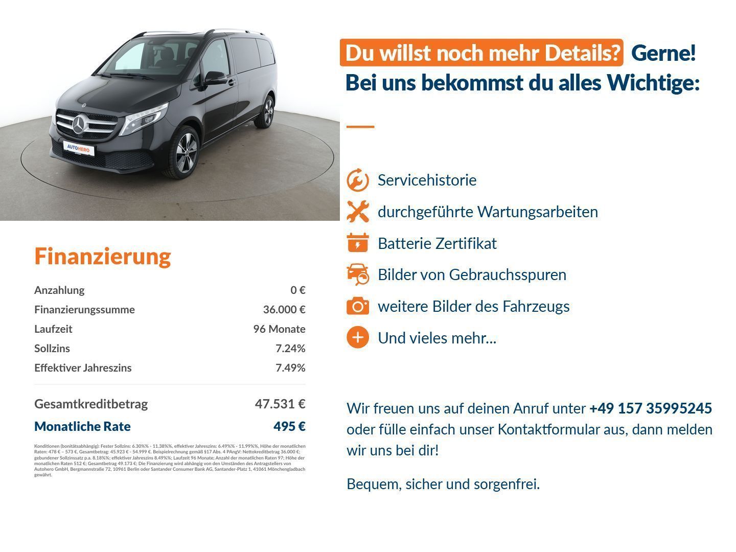 Mercedes-Benz V-Klasse V 220 d EDITION kompakt Aut. NAVI LED foto 15