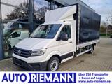 Volkswagen Crafter 35 Pritsche Schiebe Plane LED, Kamera - Autokran