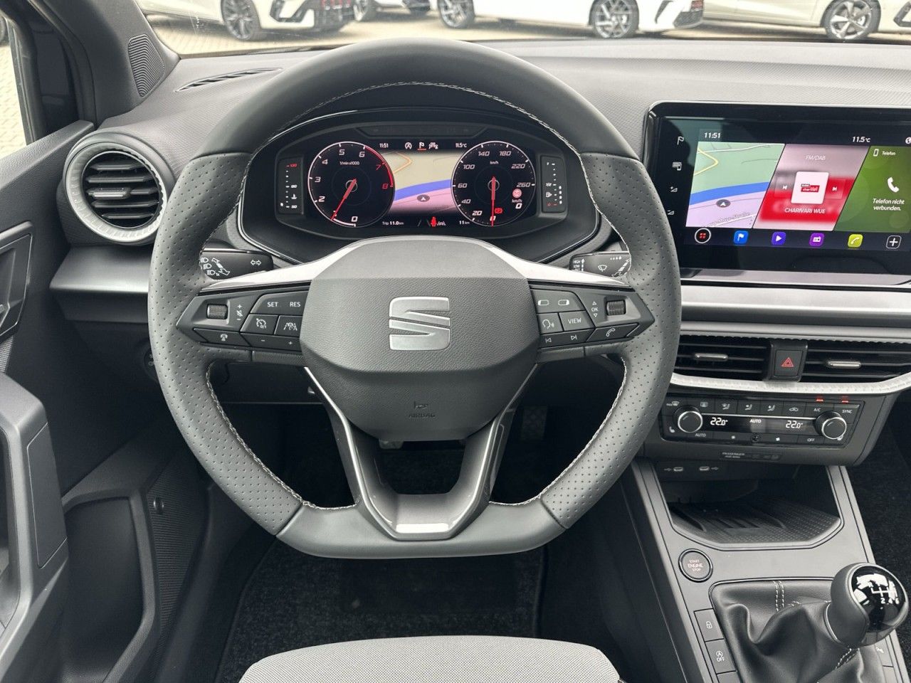Fahrzeugabbildung SEAT Arona FR 1.0 TSI 116 PS 6-Gang - mit KI generiert/bearbeitet