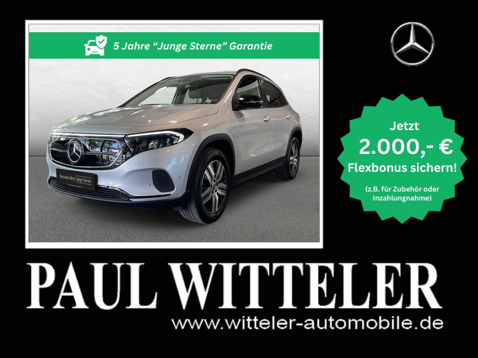 MERCEDES-BENZ EQA 350 4M Progressive Night/AHK/DISTRONIC/RFK