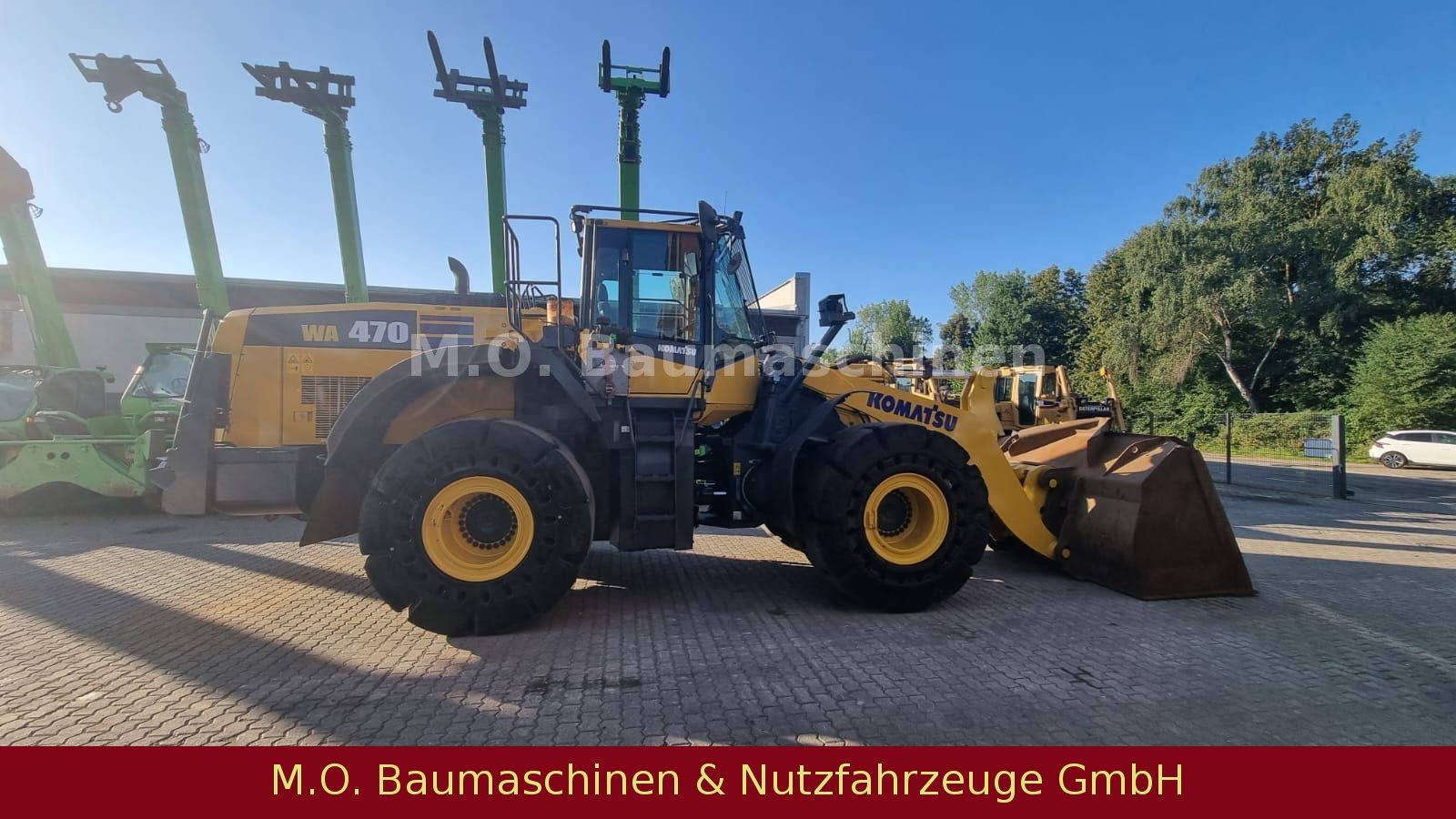 Fahrzeugabbildung Komatsu WA 470-8 / ZSA / Waage / AC/