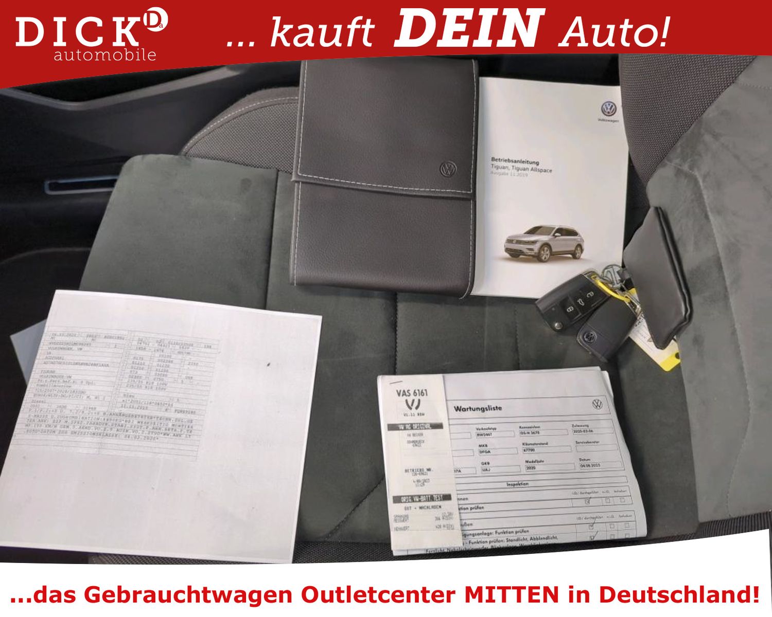 Fahrzeugabbildung Volkswagen Tiguan Allspace 2.0d 4Mot LED+/NAVI/DAB/MASS/AHK