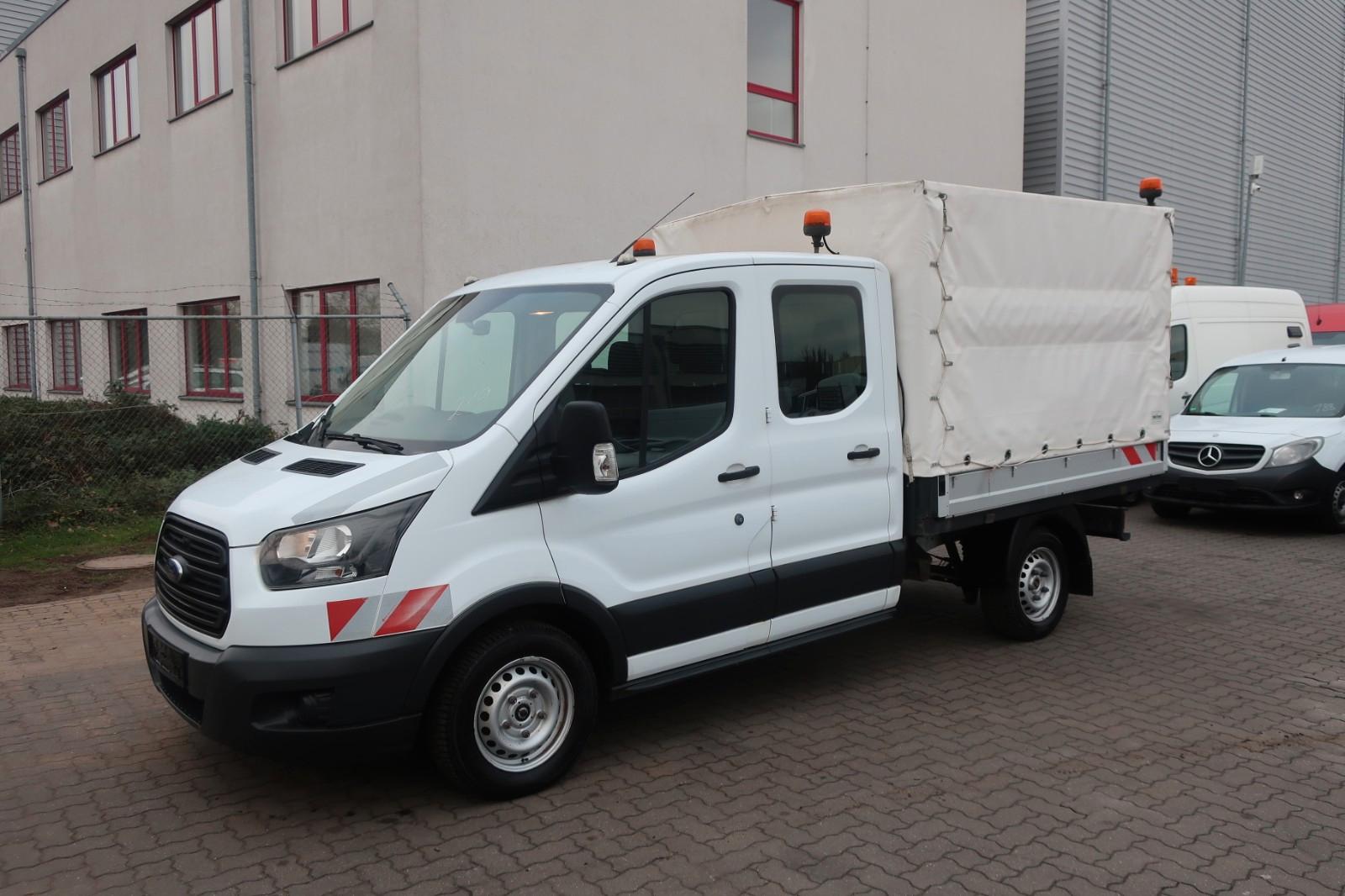 Ford Transit Pritsche DoKa 1. Hand / SHZ / FN: 219