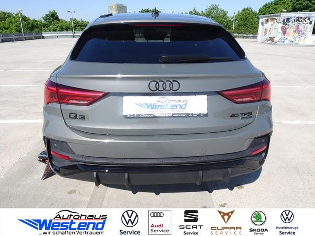 Fahrzeugabbildung Audi Q3 Sportback S line 40 TFSI 140kW qu. S tr. Navi
