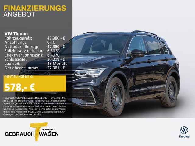 Volkswagen Tiguan 2.0 TDI DSG 4M R-LINE AHK LEDER PANO