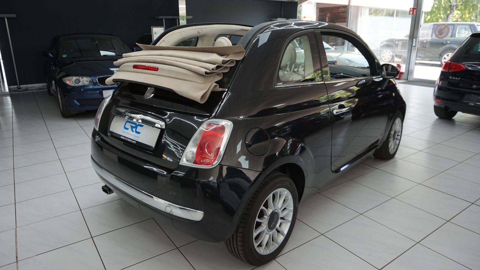 Fahrzeugabbildung Fiat 500 Lounge Cabrio  Scheckh. gepfl. TÜV neu