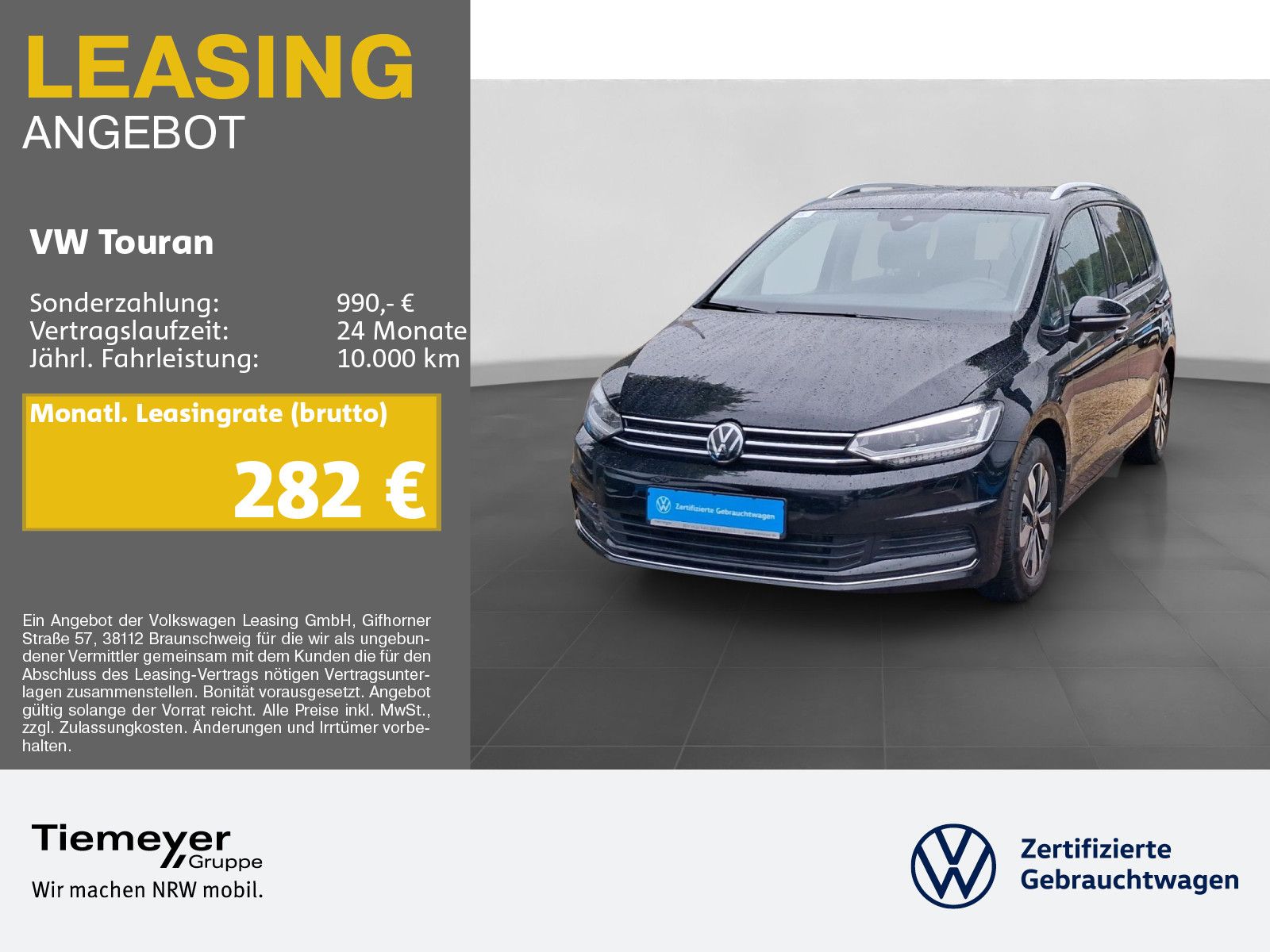 Volkswagen Touran 2.0 TDI DSG GOAL IQ.LIGHT 7SITZE NAVI AHK