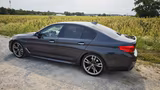 BMW M550i, toller Zustand, Voll+NightVision, DE-Fzg - graue BMW M550