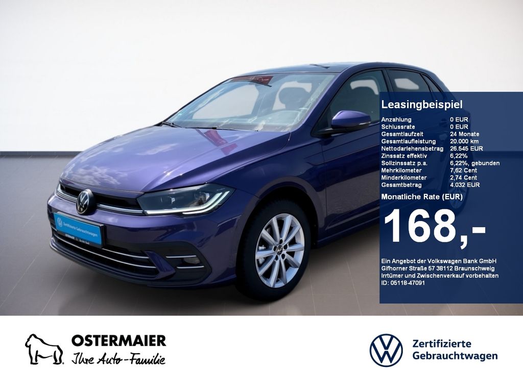 Volkswagen Polo STYLE 1.0TSI 116PS DSG ACC.5J-G.AHK.KAMERA.