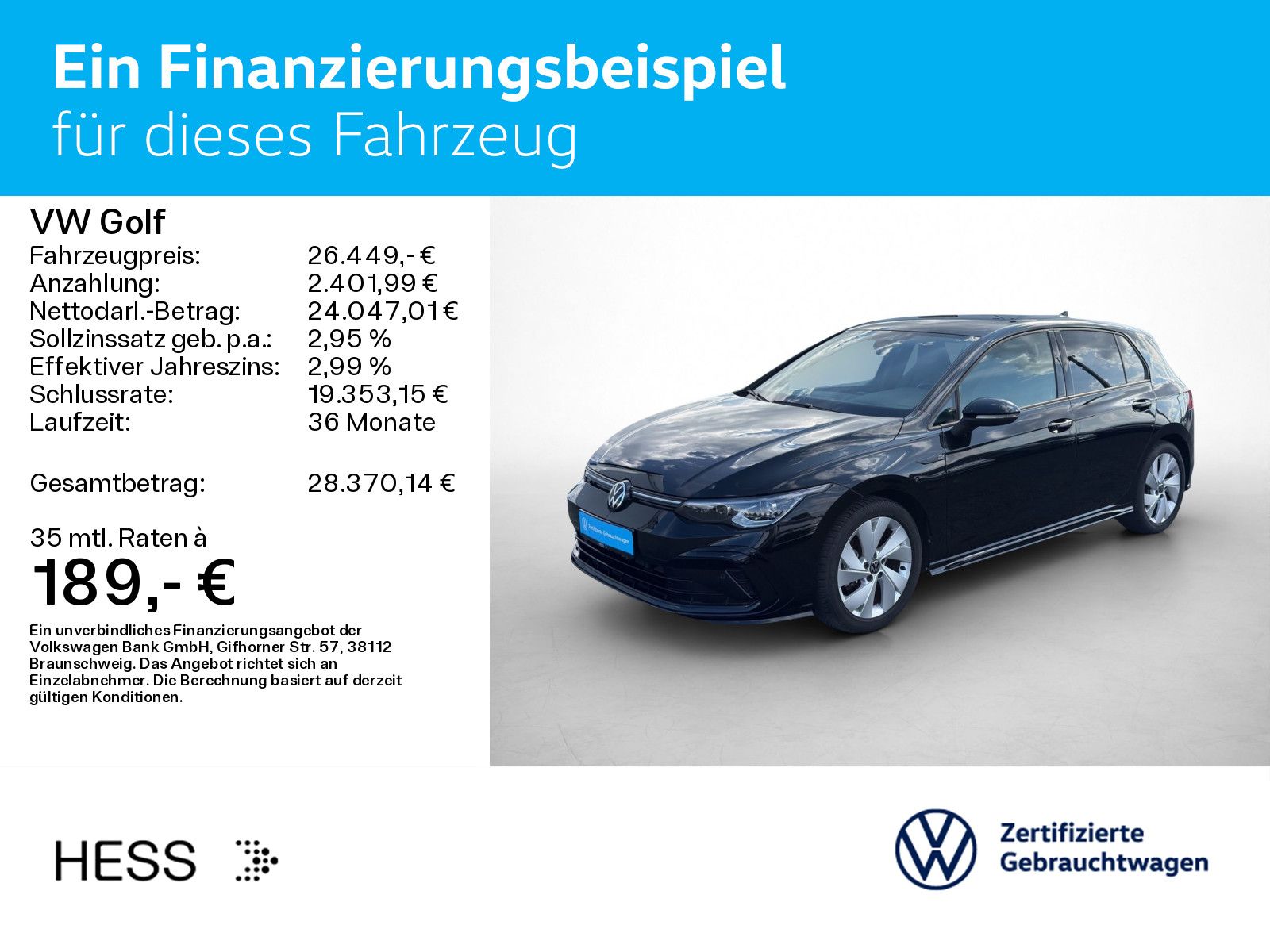 Volkswagen Golf VIII 1.5 eTSI DSG R-LINE BLACK-STYLE IQ.LIG foto 2