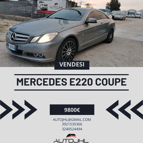 Mercedes-Benz Mercedes-benz E 220 CDI Coupé BlueEFFICIENCY Exe