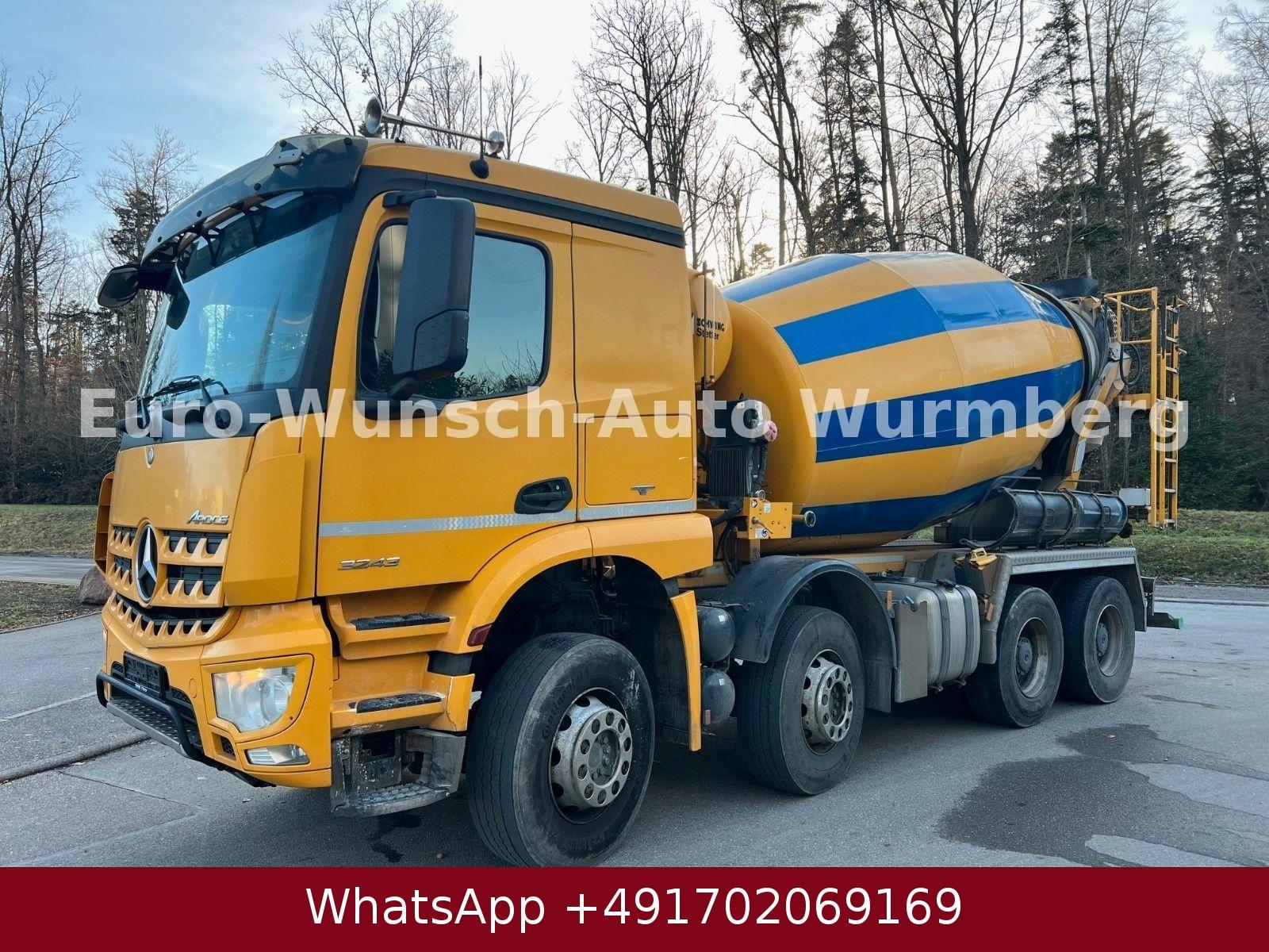 Mercedes-Benz Arocs 3243 9 m³ Schwing/ Stetter 13 t Achsen