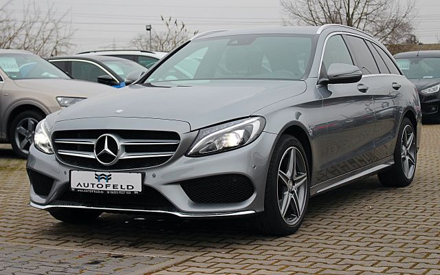 Mercedes-Benz C 250 T AMG Line/VOLL SHEFT/NAVI/LEDER/RCAM/LED/