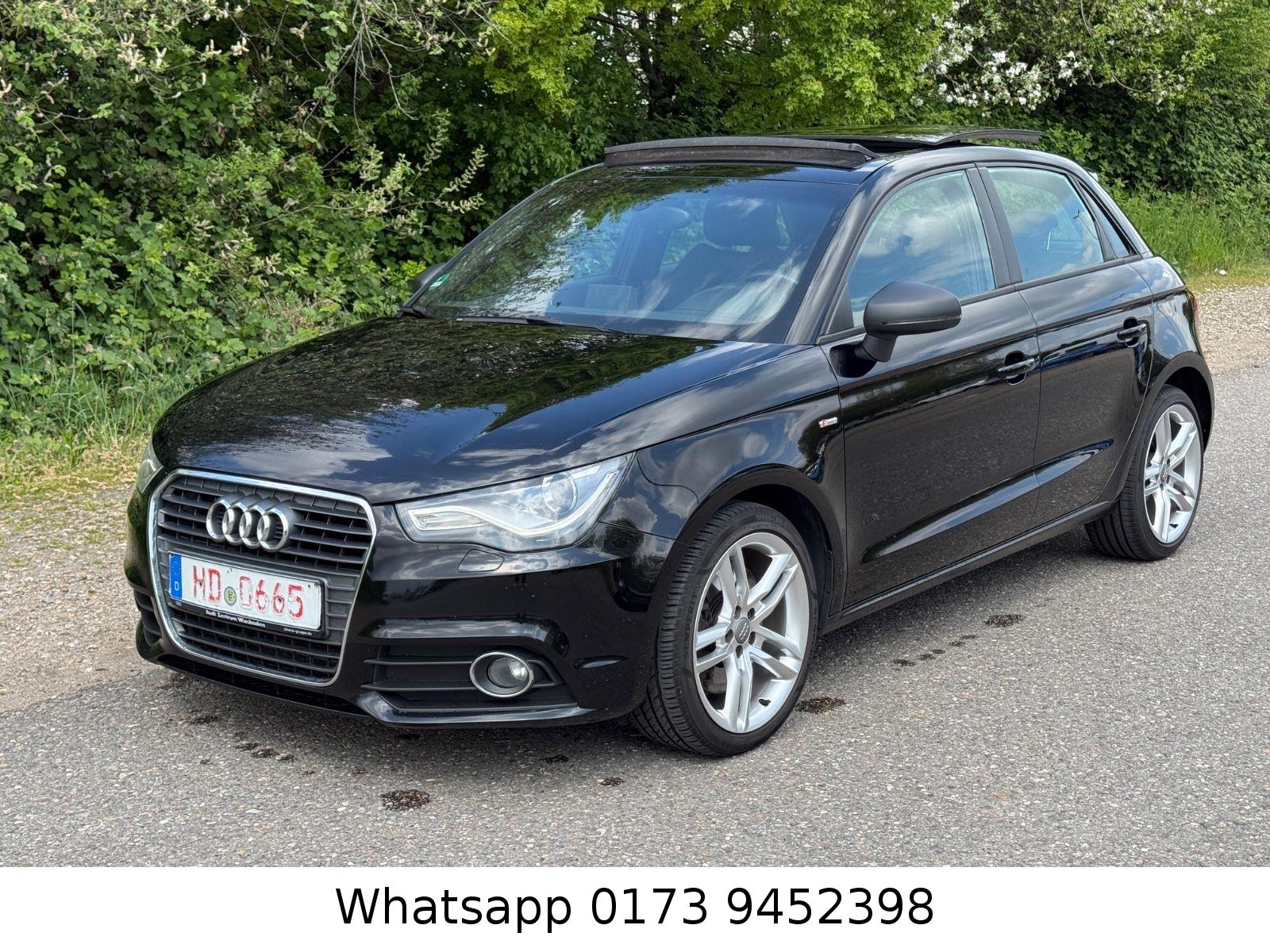 Audi A1 2.0 TDI S line Sportpaket+LEDER+NAVI+PANORAMA