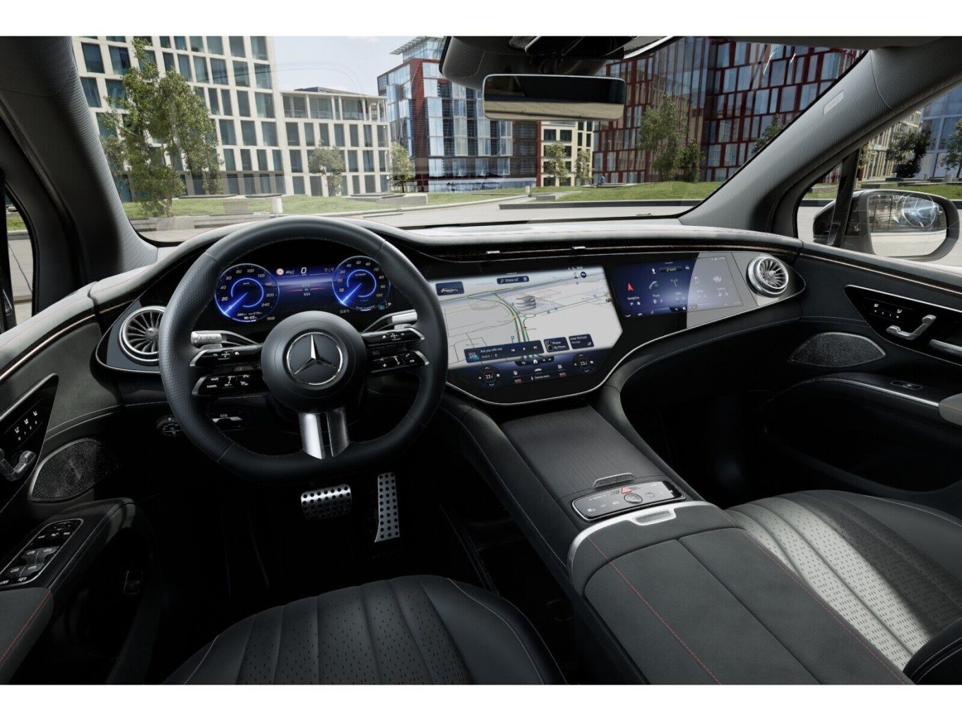 Mercedes-Benz EQS 580 4M SUV AMG PREMIUM NIGHT PANO 360° AMBI foto 4
