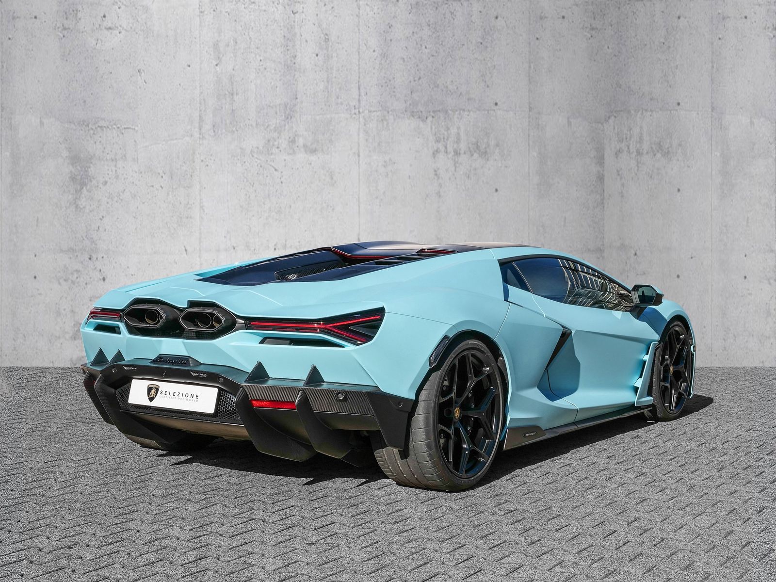 Lamborghini Revuelto Celeste Fedra, Passenger Display imagem 3