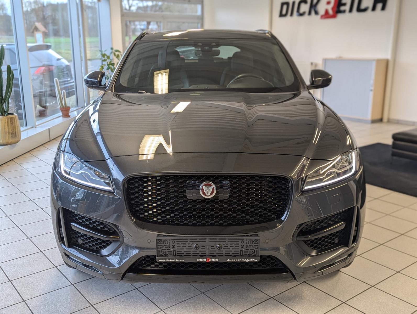 Jaguar F-PACE R-Sport AWD Black LED+ PanoACC 22"