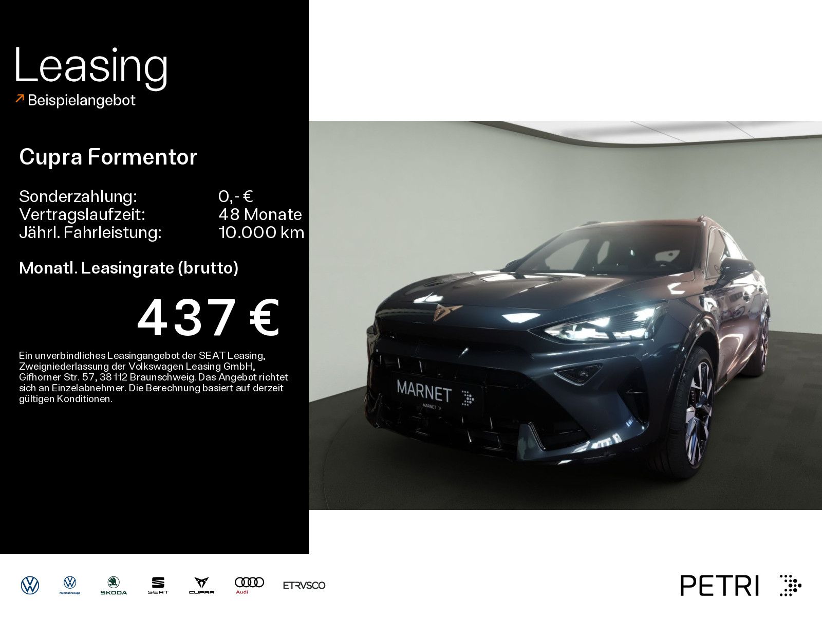 Cupra Formentor VZ 1.5 e-HYBR.272 PS *DSG*Pano*19Zoll*