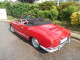 Volkswagen Karmann Ghia Cabrio 63  Komplettaufbau - rote Volkswagen Karmann Ghia