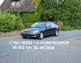 Mercedes-Benz C 180 KOMPRESSOR 66.682 Km ELEGANCE GARAGENWAGEN - Mercedes-Benz C 180 mit Benzin-Antrieb: Limousine, Automatik, 1.6