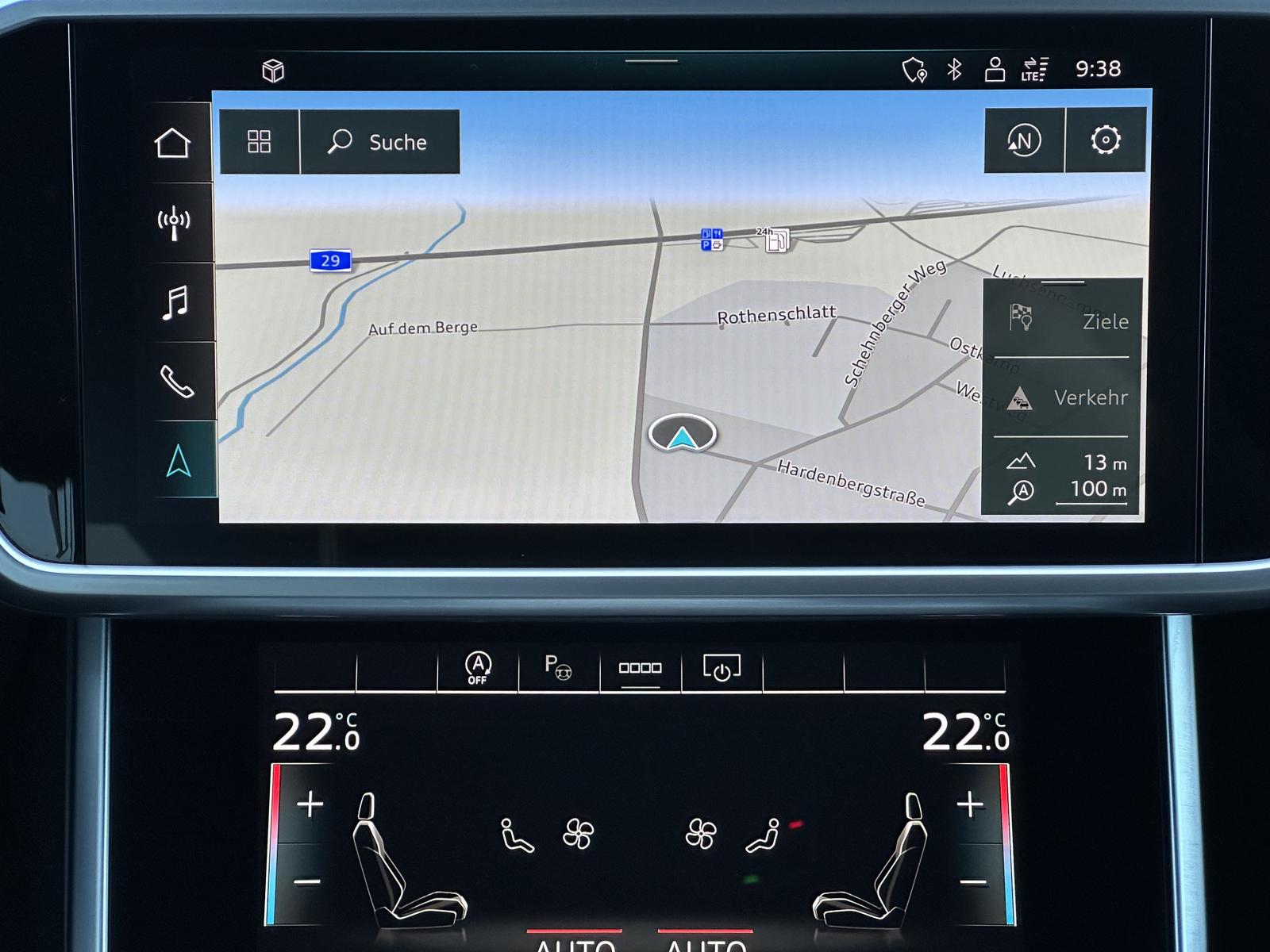 Audi A6 Avant 40 TDI Qu Sport Black NAV+LED+360°, миниатюра 14