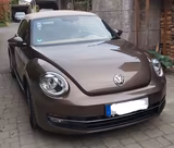 Volkswagen Beetle 1.2 TSI BMT Design Cabriolet Design - mit Benzin-Antrieb: Braun, Cabrio
