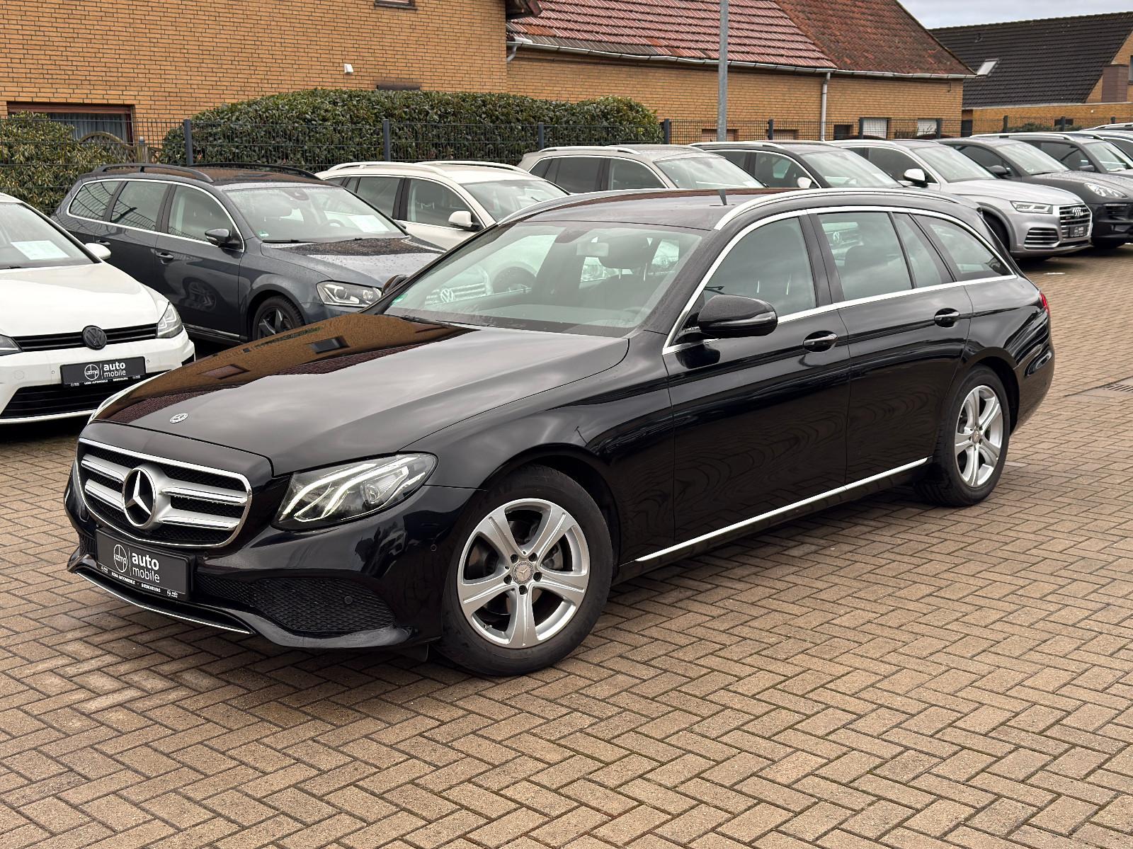 Mercedes-Benz E 220 d T, Aut., LED, Leder, Kamera, Scheckheft