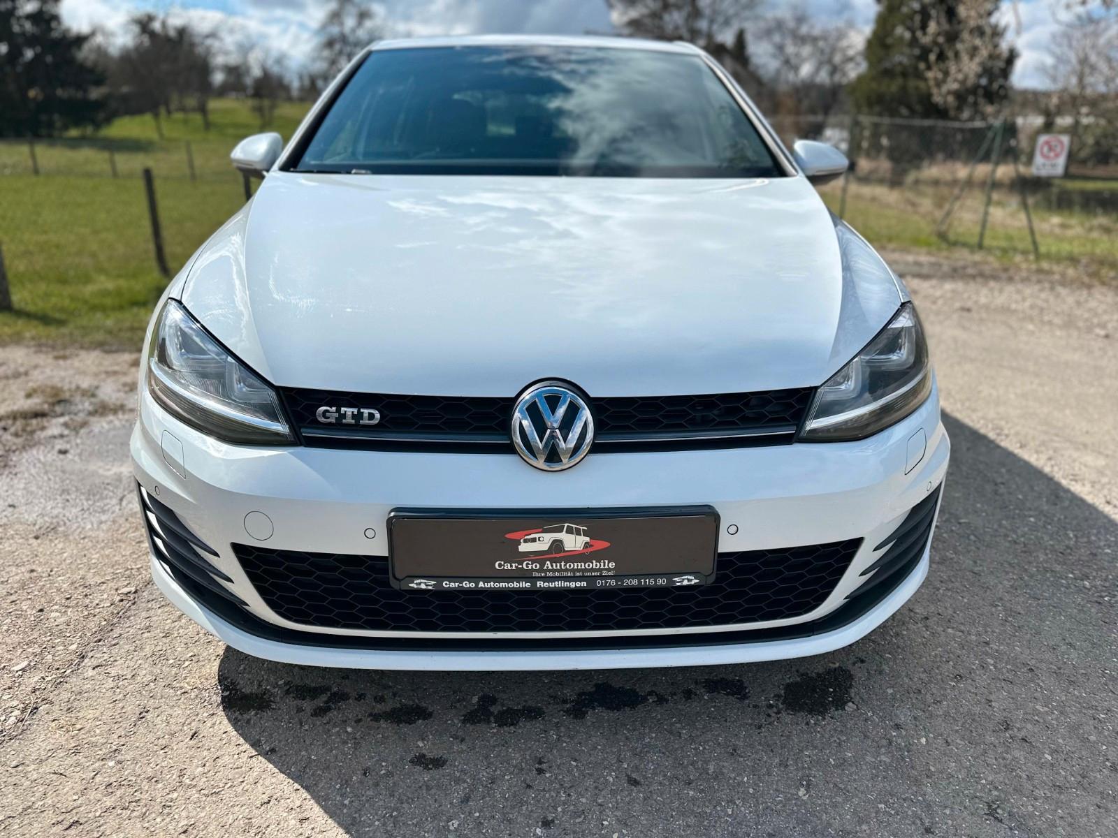 Volkswagen Golf VII Lim. GTD*DSG*Nav*SHZ*Temp*ParkAss*8xAlu