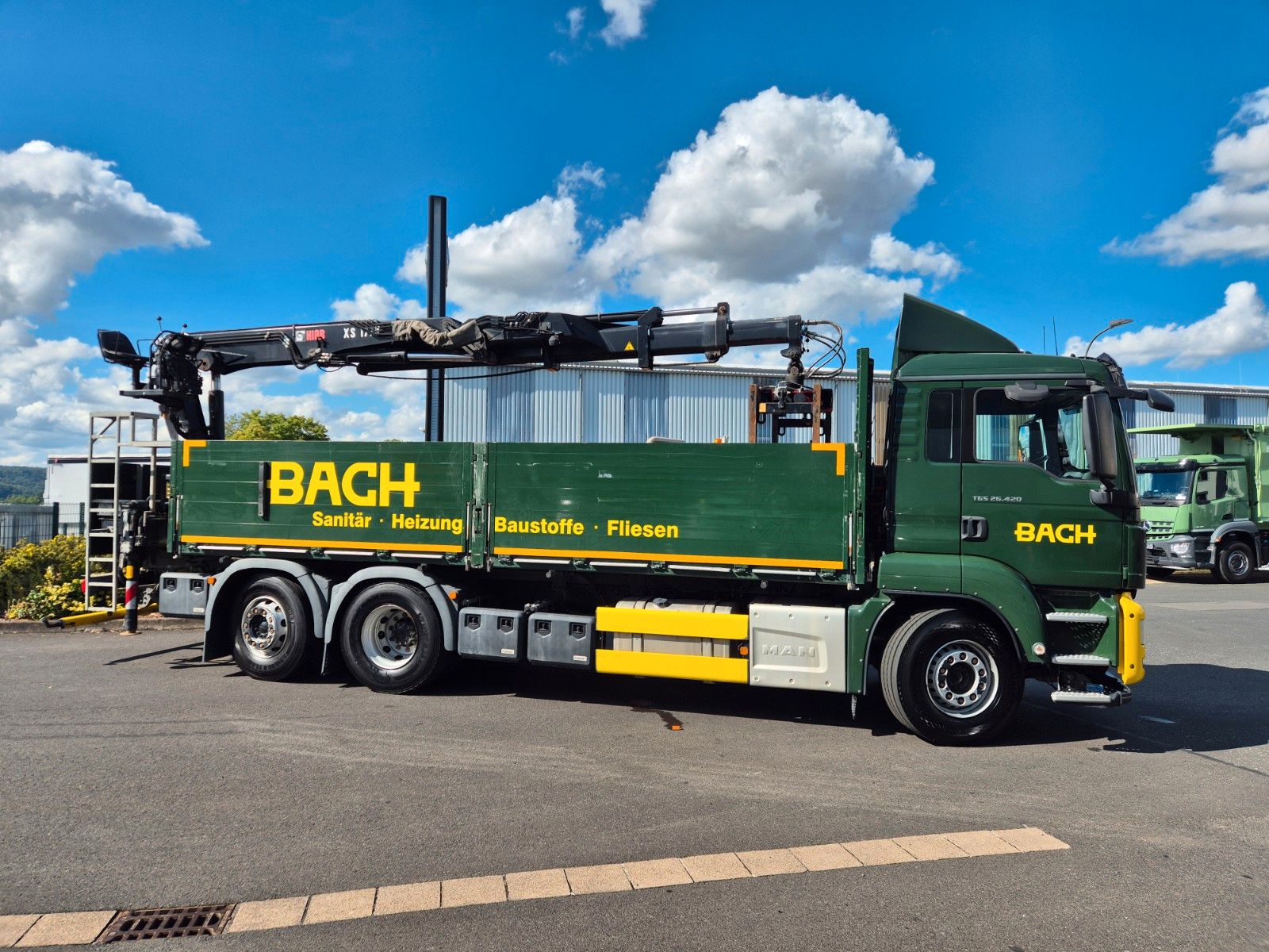 Fahrzeugabbildung MAN TGS 26.420 6x2-4 LL Hiab 177K PRO 2 Stück