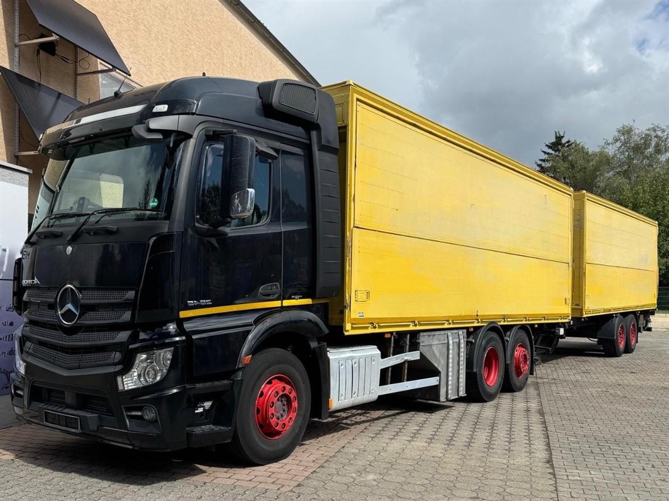 Mercedes-Benz 2545 Actros*kpl Zug*2x LBW*Lift/Lenk*Ret.*38 Pal