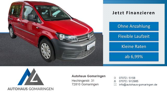 Volkswagen Caddy Kombi *Klima*FES*2xSchiebetür*Ganzjahr