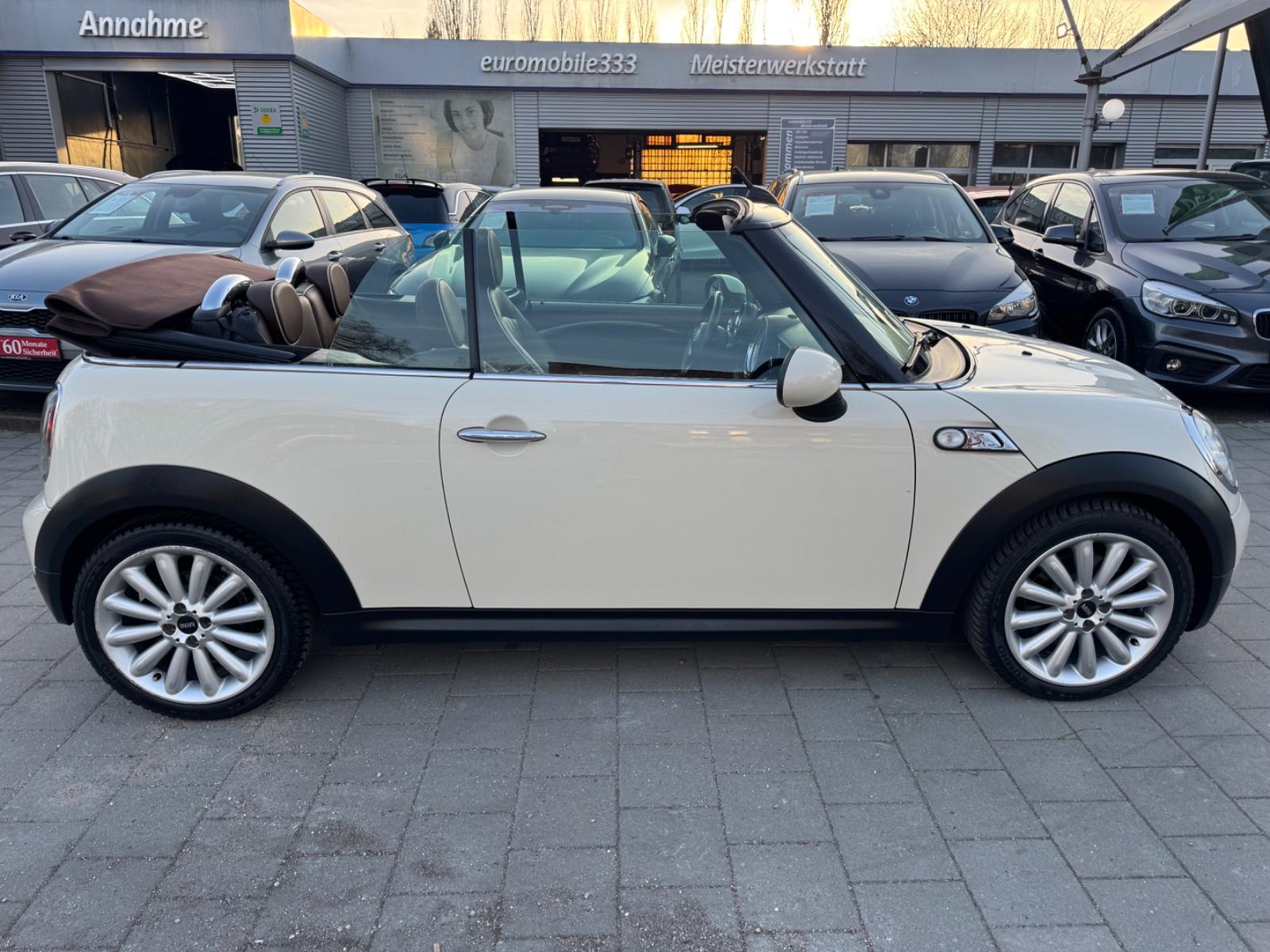 MINI Cooper S Cabrio *Temp*Xenon*Navi*Leder-Braun*