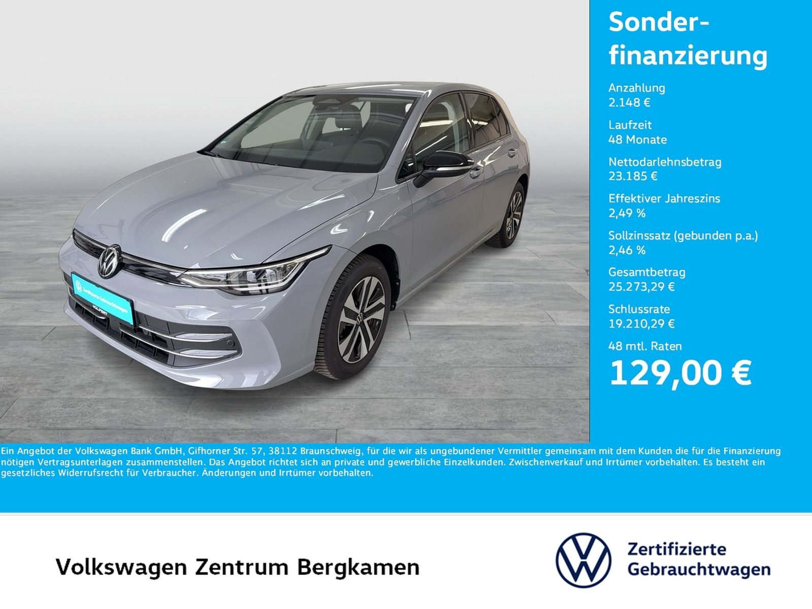 Volkswagen Golf VIII 1.5 eTSI ENERGY CAM ACC NAVI CARPLAY foto 1