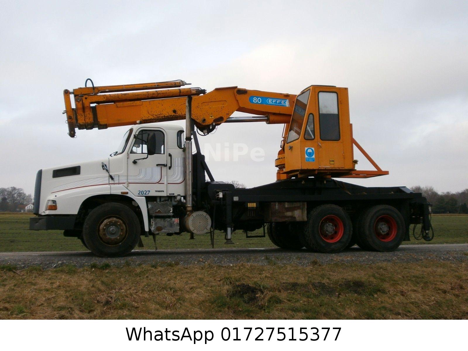 Volvo N 10 6x4 Kran EFFER 80 N 3 S
