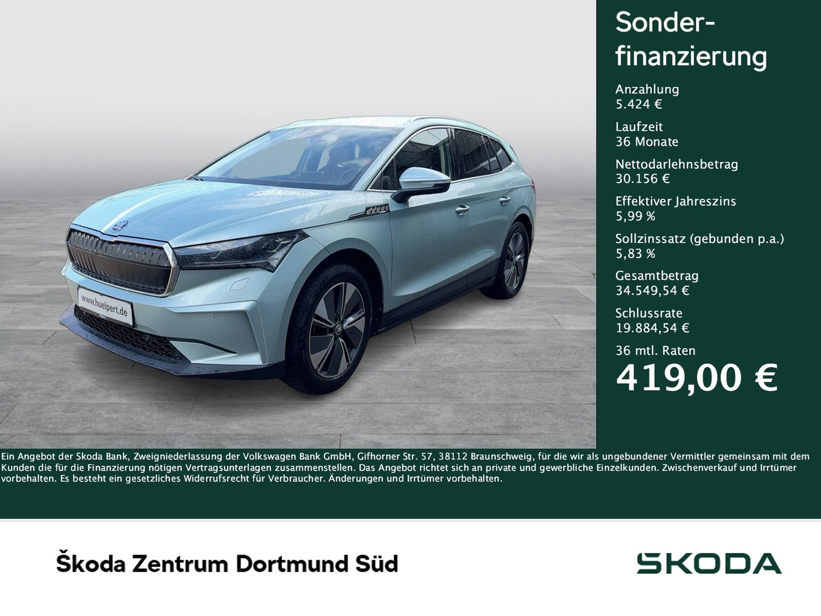 Skoda Enyaq 80x ecoSuite 4X4 WÄRMEPUMPE LEDER AHK LM19
