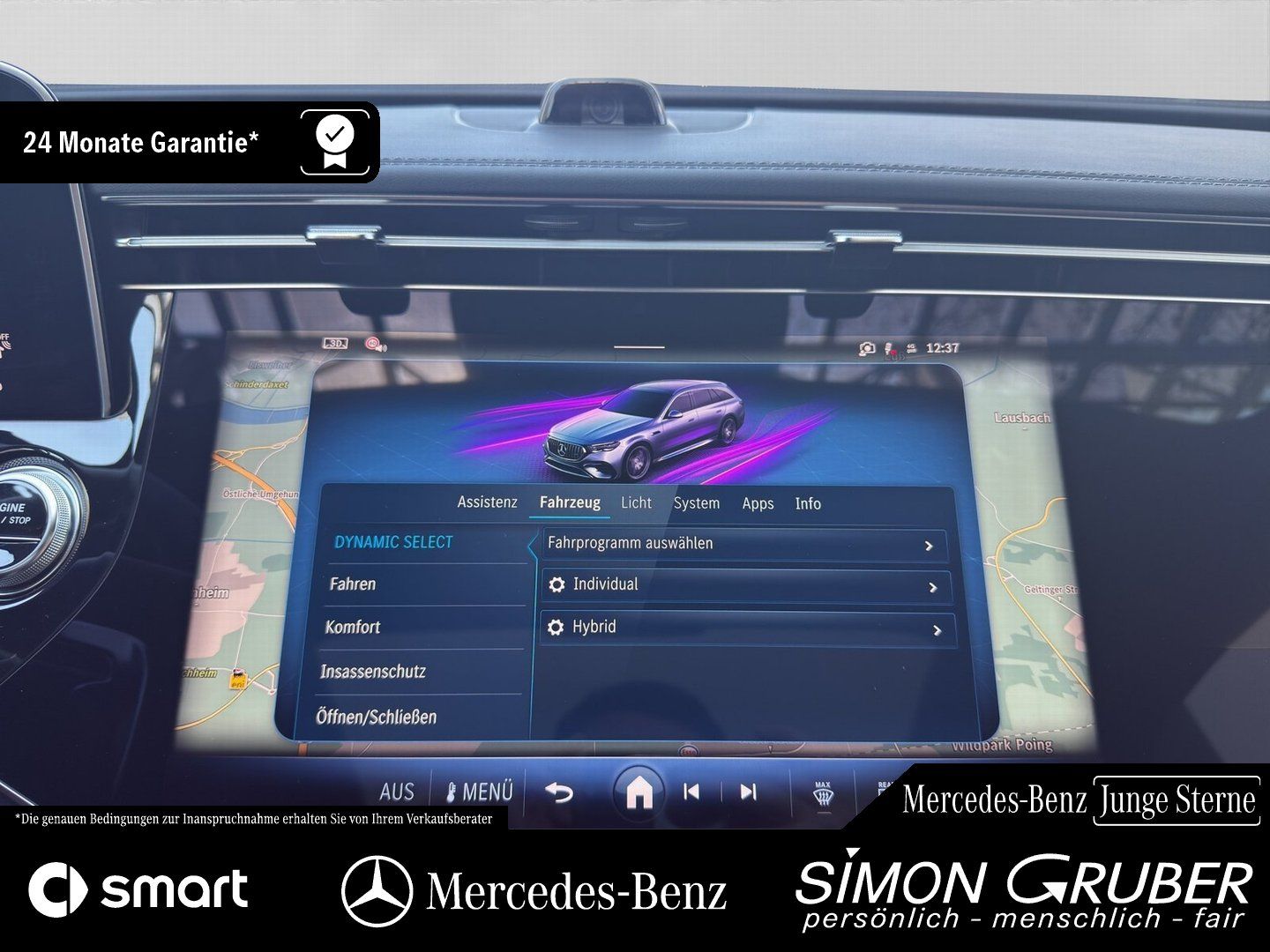 Fahrzeugabbildung Mercedes-Benz E 53 T Hybrid 4M+ AMG Dyn+ Perfo Sitz Driver`s